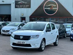 White Used 2015 Dacia Sandero Ambiance Hatchback | £4,295 (Good price)