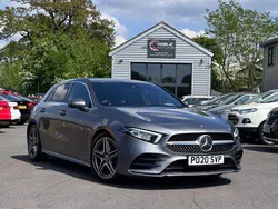 Grey Used 2020 Mercedes A200 AMG line Hatchback | £13,990 (Fair price)