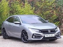 Silver Used 2020 Honda Civic Sport Hatchback | £14,698 (Good price)