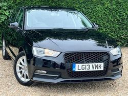 Black Used 2013 Audi A3 Sportback Design Hatchback | £6,330 (Fair price)