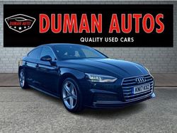 Blue Used 2017 Audi A5 Sportback S-Line Hatchback | £16,495 (Fair price)