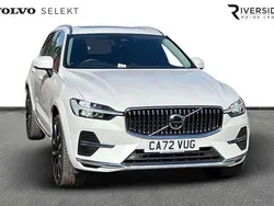 Crystal white Used 2022 Volvo XC60 Ultimate SUV | £41,250 (Fair price)