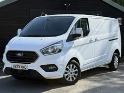 White Used 2023 Ford Transit Custom Limited Van | £14,990 (Good price)