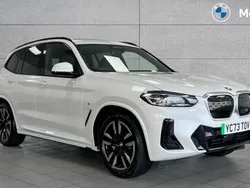 White Used 2023 BMW iX3 M Sport SUV | £33,995 (Good price)