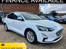 White Used 2019 Ford Focus Titanium Hatchback | £8,495 (A bit pricey)