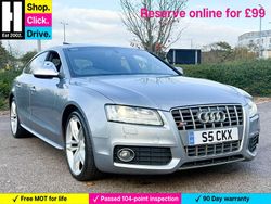 Grey Used 2010 Audi S5 Sportback Advanced Hatchback | £10,780