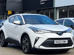 White Used 2022 Toyota C-HR Design SUV | £18,359 (Good price)