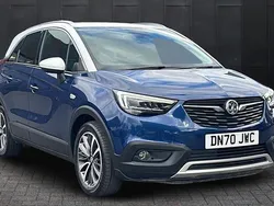 Blue Used 2020 Vauxhall Crossland X Elite SUV | £8,991 (Fair price)