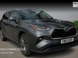 Grey Used 2021 Toyota Highlander SUV | £30,495 (Fair price)