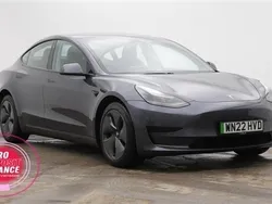 Grey Used 2022 Tesla Model 3 Standard Range Plus Sedan | £19,500 (Expensive)