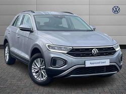 Silver Used 2024 VW T-Roc Life SUV | £22,989 (Fair price)