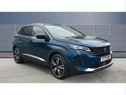 Blue Used 2021 Peugeot 3008 Premium SUV | £19,049 (Fair price)