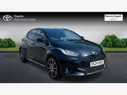 Black Used 2024 Toyota Yaris Hybrid Sport Hatchback | £23,618 (Expensive)