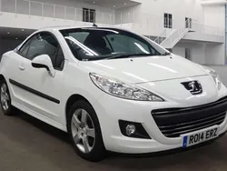 White Used 2014 Peugeot 207 CC Active Cabriolet | £5,290 (A bit pricey)