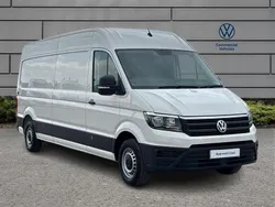 White Used 2023 VW Crafter Trendline Van | £24,985 (Fair price)