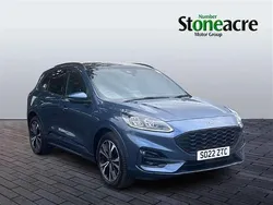 Blue Used 2022 Ford Kuga ST-Line X SUV | £17,390 (Fair price)