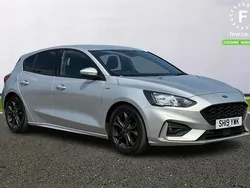Silver Used 2019 Ford Focus ST-Line Hatchback | £11,799 (Good price)