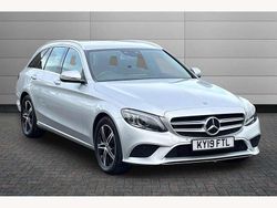 Silver Used 2019 Mercedes C200 Premium Estate | £17,990 (Fair price)