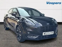 Black Used 2023 Ford Puma ST-Line X SUV | £19,400 (Fair price)