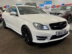 White Used 2013 Mercedes C220 AMG Coupe | £5,390 (Fair price)