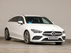 White Used 2019 Mercedes CLA200 AMG line Estate | £21,498 (Fair price)