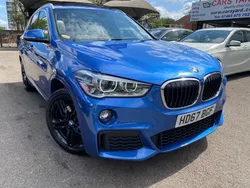 Blue Used 2017 BMW X1 M Sport SUV | £14,299 (Expensive)