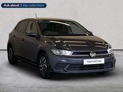 Grey Used 2023 VW Polo Life Hatchback | £16,411 (Fair price)