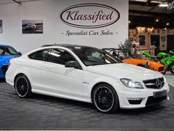 White Used 2013 Mercedes C63 AMG AMG Edition 1 Coupe | £26,699 (Expensive)