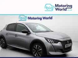 Grey Used 2022 Peugeot e-208 GT Hatchback | £10,600
