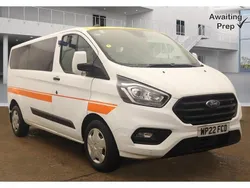 White Used 2022 Ford Transit Custom Trend Van | £20,995 (Expensive)