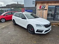 White Used 2018 Skoda Octavia vRS Estate | £12,400 (Fair price)
