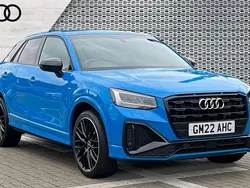 Blue Used 2022 Audi Q2 Black Edition SUV | £25,490 (A bit pricey)