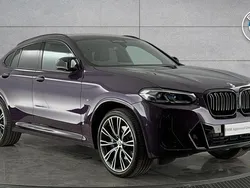 Purple Used 2024 BMW X4 M Sport SUV | £57,980 (A bit pricey)