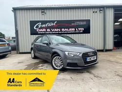 Grey Used 2017 Audi A3 Sportback Design Hatchback | £7,995 (Fair price)