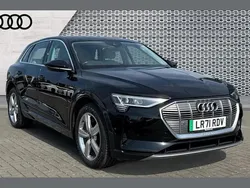 Black Used 2021 Audi e-tron Advanced SUV | £21,240 (Fair price)