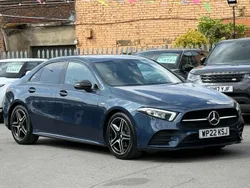 Blue Used 2022 Mercedes A180 Executive Sedan | £16,540 (Good price)