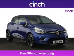 Blue Used 2018 Renault Clio IV Signature Hatchback | £9,599 (Expensive)