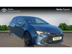 Blue Used 2021 Toyota Corolla Design Hatchback | £16,775 (Fair price)