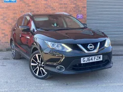 Black Used 2014 Nissan Qashqai Tekna SUV | £4,995