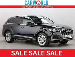 Black Used 2022 Audi Q7 S-Line SUV | £45,588 (Expensive)
