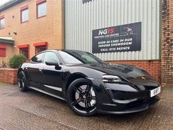 Black Used 2022 Porsche Taycan Sedan | £54,990 (Expensive)