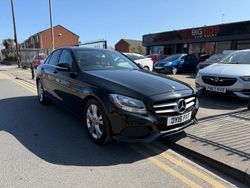 Black Used 2015 Mercedes C200 Executive Sedan | £7,499 (Fair price)