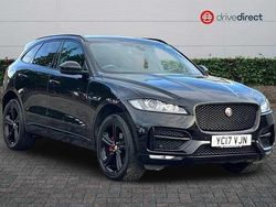 Black Used 2017 Jaguar F-Pace R-Sport SUV | £15,162 (Good price)