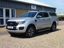 Silver Used 2021 Ford Ranger Wildtrack Pickup | £19,495 (Good price)