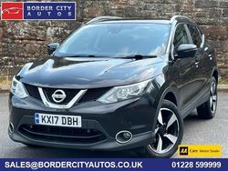 Black Used 2017 Nissan Qashqai N-Connecta SUV | £7,995 (Expensive)