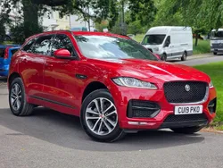 Red Used 2019 Jaguar F-Pace R-Sport SUV | £13,490