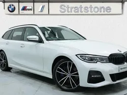 White Used 2020 BMW 320 M Sport Estate | £23,695 (A bit pricey)