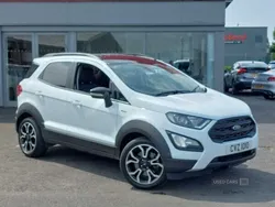 White Used 2022 Ford Ecosport Active SUV | £11,790 (Fair price)
