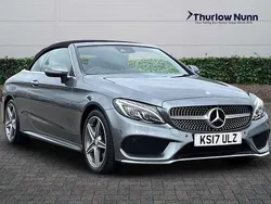 Grey Used 2017 Mercedes C250 AMG line Cabriolet | £19,658 (Fair price)