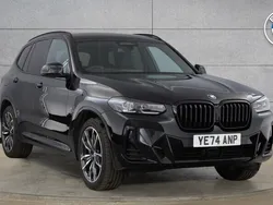 Black Used 2024 BMW X3 M Sport SUV | £46,500 (Expensive)